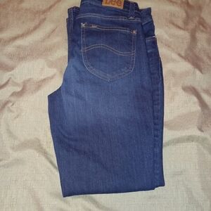 Lee Blue Denim Jeans Size 8 Womens